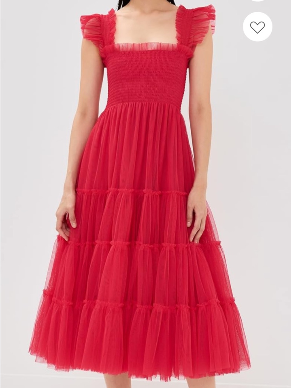 Hill House Collectors Edition Ellie Nap Dress in Red Tulle